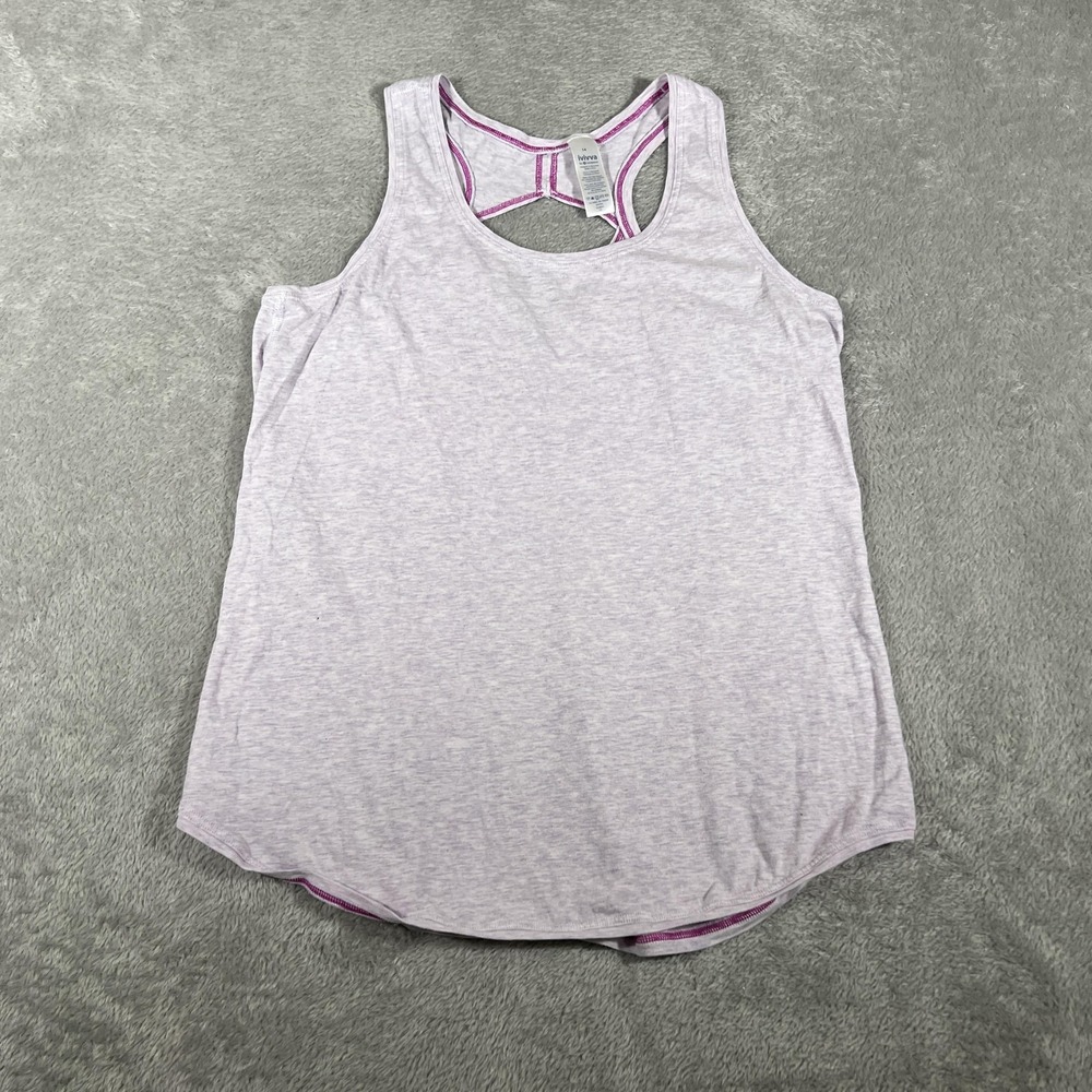ivivva by Lululemon Tank Top Girls 14 Purple Heather Racerback Keyhole Athletic‎